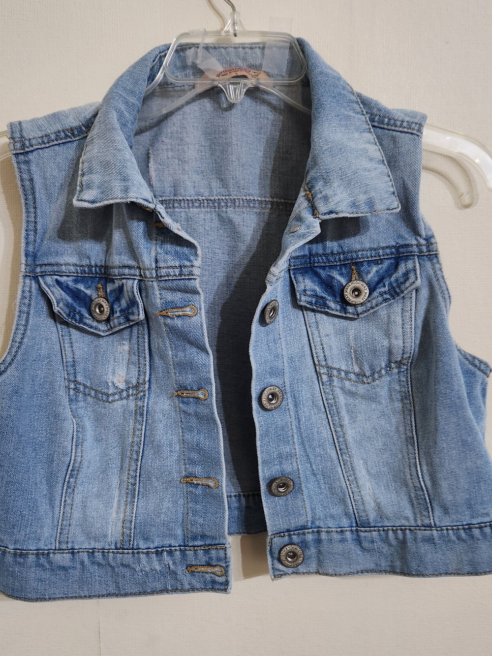 Highway Jeans Light Blue Denim Vest for Kids